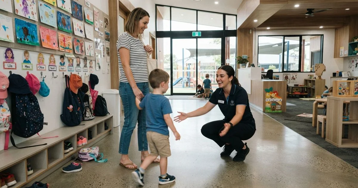 What to expect on your child's first day of long day care