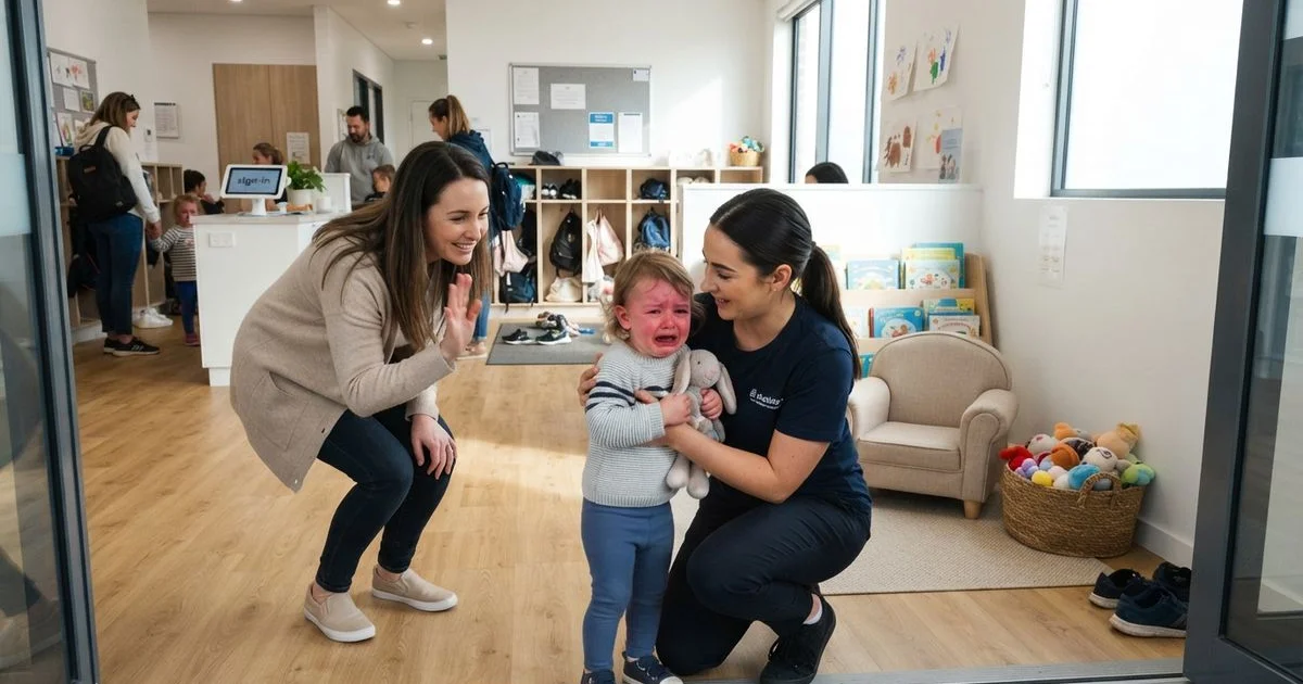 Dealing with separation anxiety when starting childcare